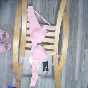 Pink Lace Women's Bra